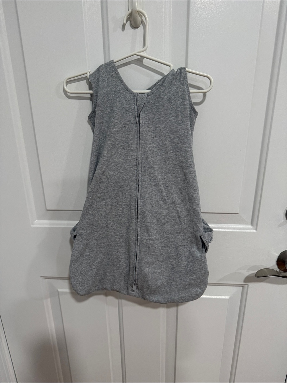 Halo Kids One-Piece Sleeveless Romper in Gray